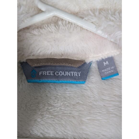 Free country Vest sz M Unlined super fleece VGUC Bust 39" - Picture 9 of 13